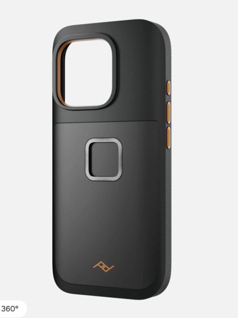 NEW IN BOX: Peak Design GNAR Case for iPhone 16 Pro — Black